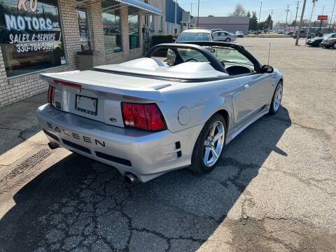 2000 Ford Mustang for sale at K O Motors in Akron OH