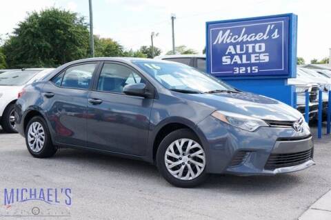 2016 Toyota Corolla for sale at Michael's Auto Sales Corp in Hollywood FL