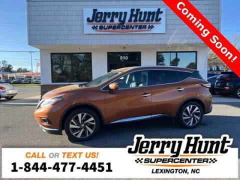 2015 Nissan Murano for sale at Jerry Hunt Supercenter in Lexington NC