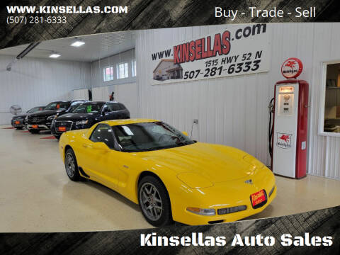 2003 Chevrolet Corvette for sale at Kinsellas Auto Sales in Rochester MN