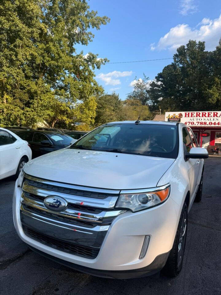 White 2012 Ford Edge SEL SEL 4dr Crossover 1