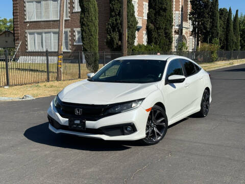 2019 Honda Civic for sale at SUPER AUTO SALES STOCKTON in Stockton CA