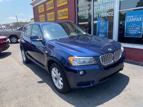 2013 BMW X3 for sale at 4 Girls Auto Sales in Houston TX