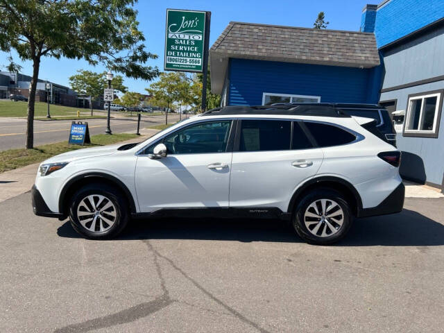 2021 Subaru Outback for sale at Jon's Auto in Marquette, MI