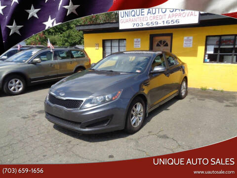 2011 Kia Optima for sale at Unique Auto Sales in Marshall VA