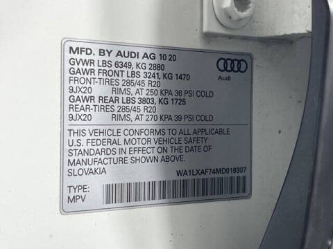 2021 Audi Q7 quattro Premium Plus 55 TFSI