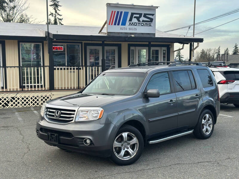 2013 Honda Pilot for sale at RS Motors in Lynnwood WA