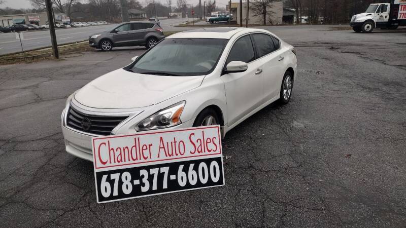 2015 Nissan Altima for sale at Chandler Auto Sales - ABC Rent A Car in Lawrenceville GA