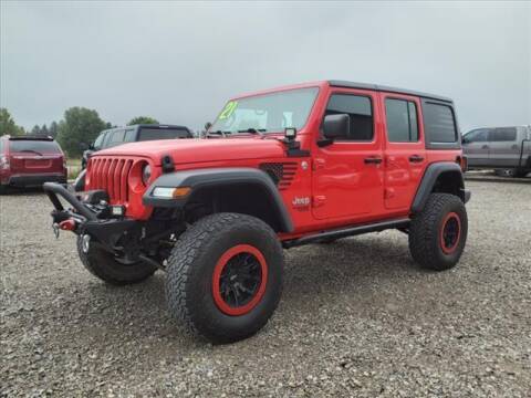 2021 Jeep Wrangler Unlimited for sale at Kern Auto Sales & Service LLC in Chelsea MI