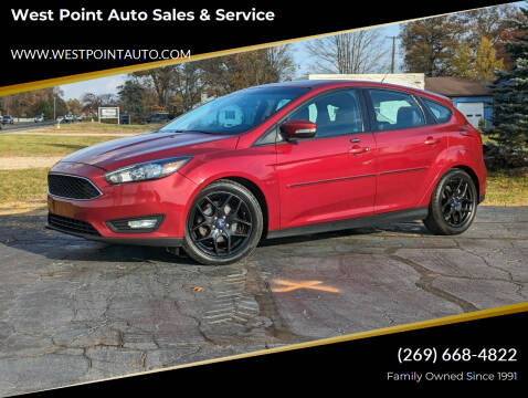 2016 Ford Focus for sale at West Point Auto Sales & Service in Mattawan MI