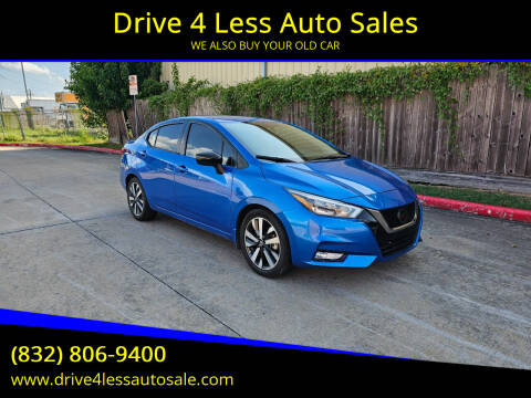 2021 Nissan Versa for sale at Drive 4 Less Auto Sales in Houston TX