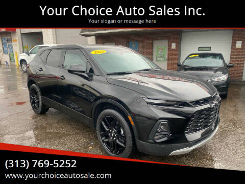 2021 Chevrolet Blazer for sale at Your Choice Auto Sales Inc. in Dearborn MI