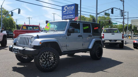 2018 Jeep Wrangler JK Unlimited for sale at 5 Star Modesto Inc in Modesto CA