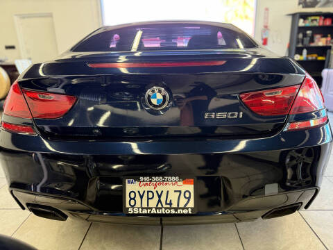 2013 BMW 6 Series 650i