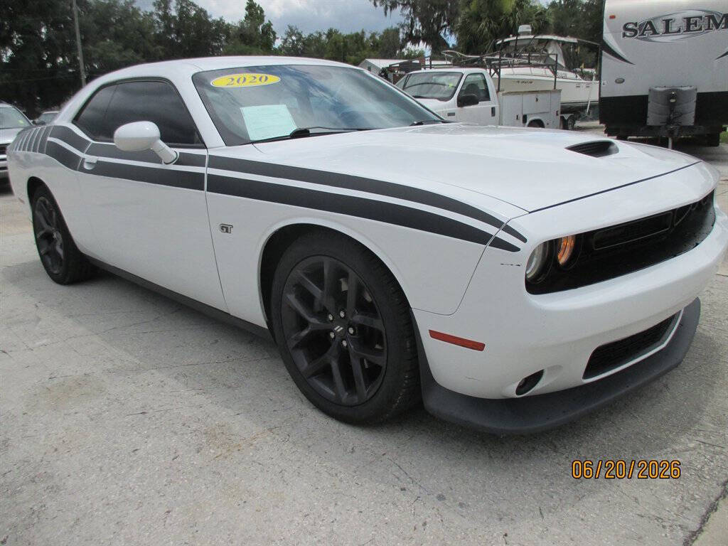 White 2020 Dodge Challenger GT GT 2dr Coupe 2