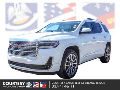 2021 GMC Acadia for sale at CourtesyValueBB.com in Breaux Bridge LA