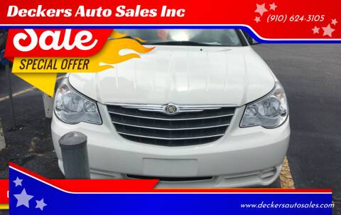 2009 Chrysler Sebring for sale at Deckers Auto Sales Inc in Fayetteville NC