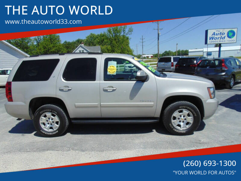 2007 Chevrolet Tahoe for sale at THE AUTO WORLD in Churubusco IN