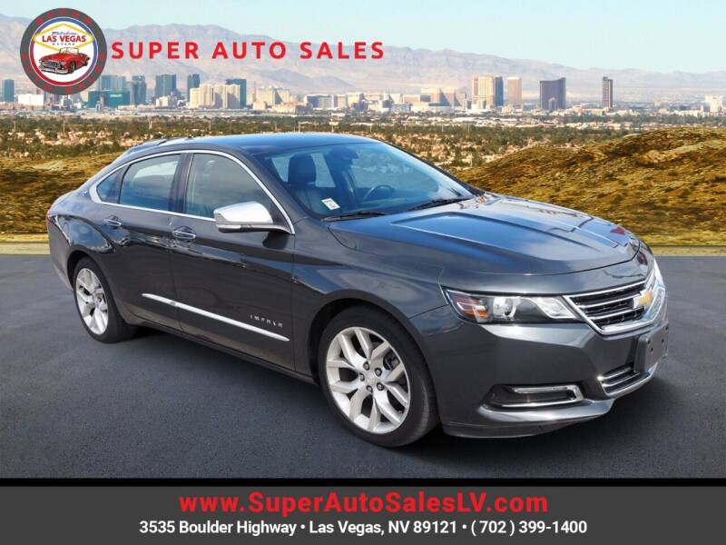 2015 Chevrolet Impala for sale at Super Auto Sales in Las Vegas NV
