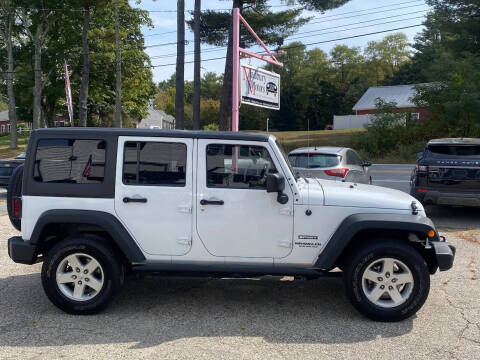 2017 Jeep Wrangler Unlimited for sale at Madbury Motors in Madbury NH