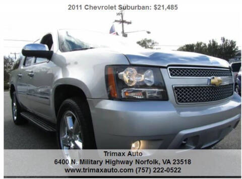 2011 Chevrolet Suburban for sale at Trimax Auto Group in Norfolk VA