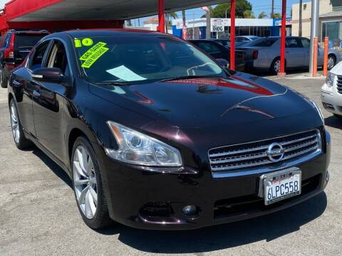 2010 Nissan Maxima for sale at North County Auto in Oceanside CA