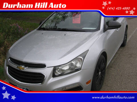 2015 Chevrolet Cruze for sale at Durham Hill Auto in Muskego WI
