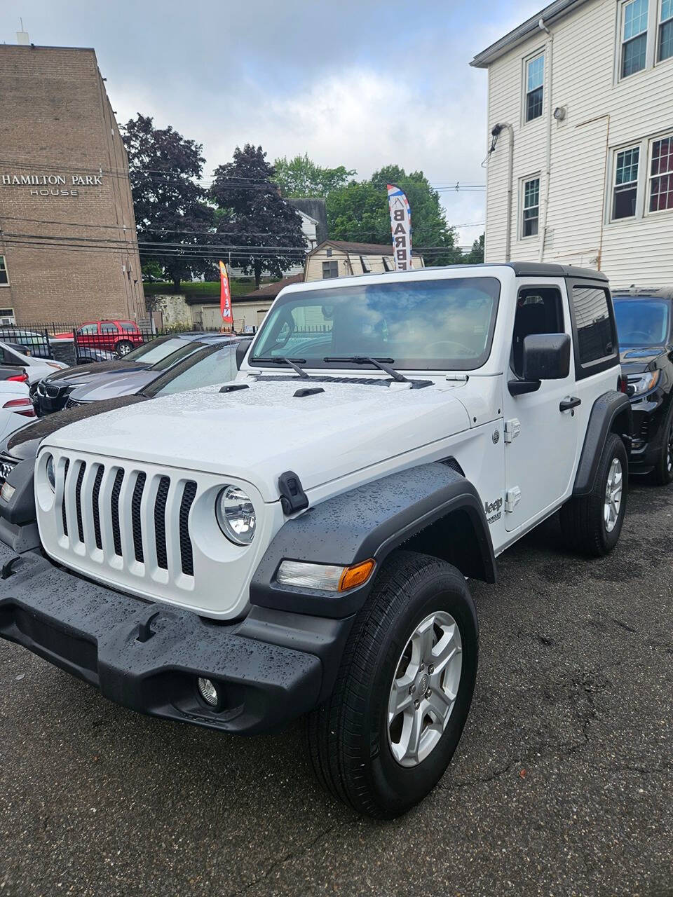 2020 Jeep Wrangler for sale at RENOS AUTO SALES LLC in Waterbury, CT