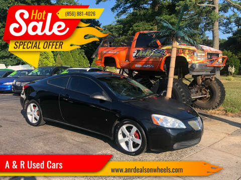 2007 Pontiac G6 for sale at A & R Used Cars in Clayton NJ
