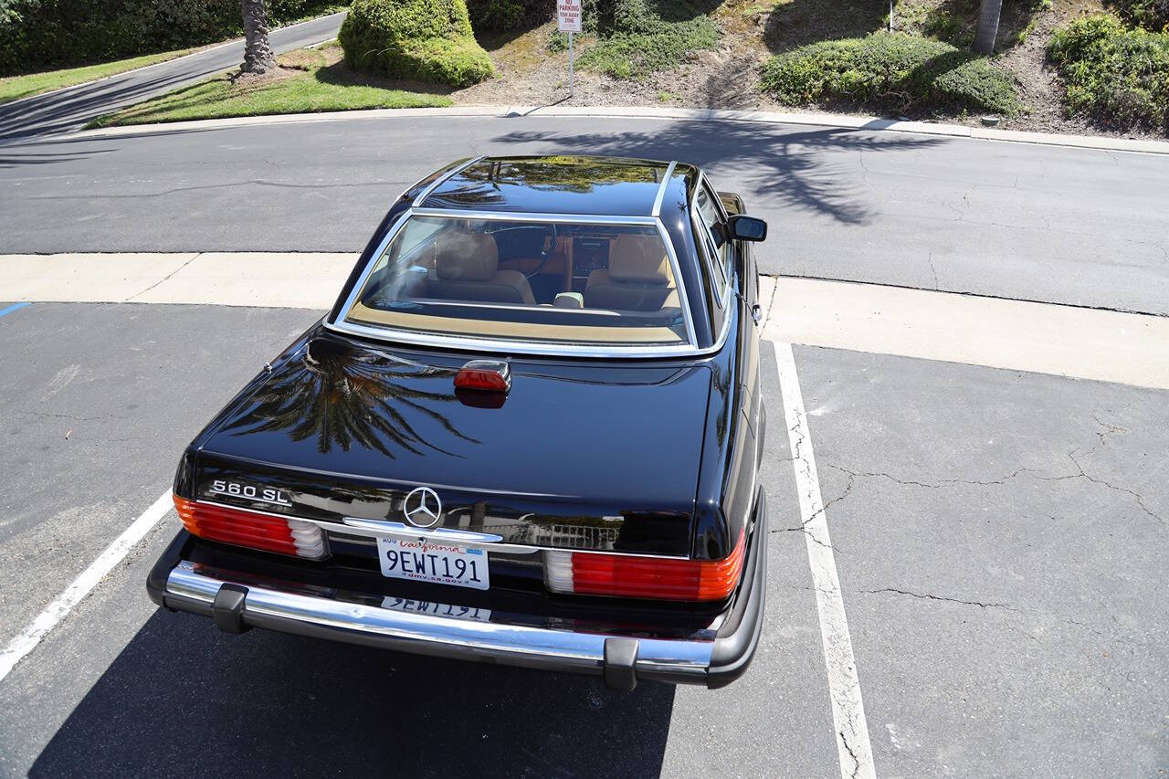 1987 Mercedes-Benz 560-Class for sale at DE AUTOS INC in San Juan Capistrano, CA