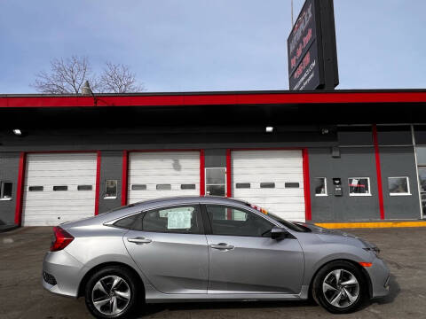 2020 Honda Civic for sale at AUTOPLEX OF MILWAUKEE in Milwaukee WI