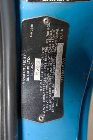 1980 MG MGB