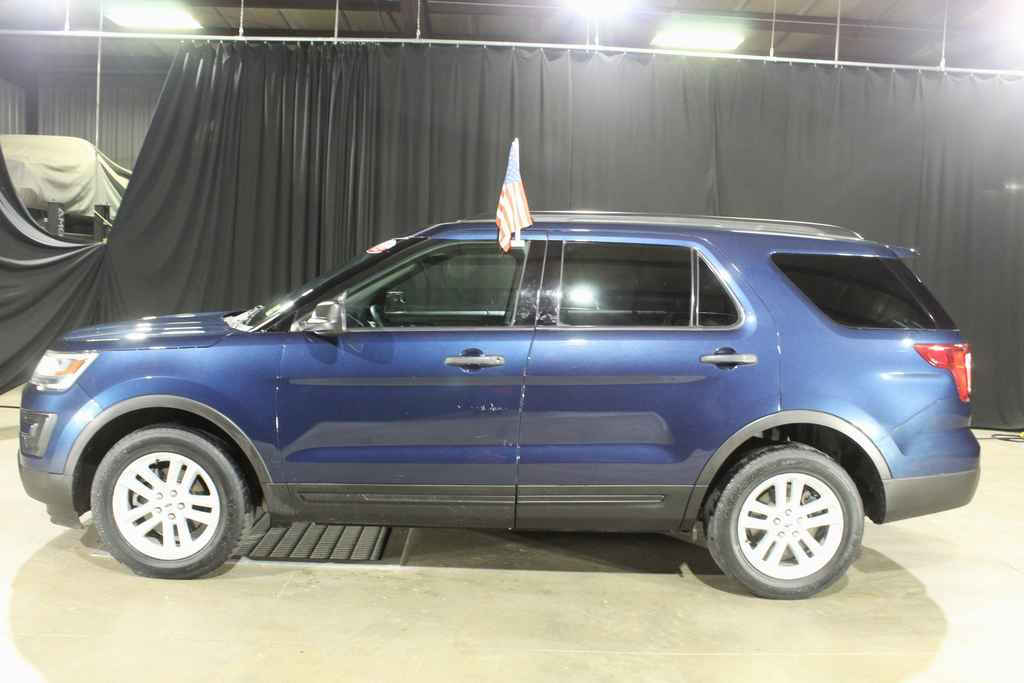 Blue 2017 Ford Explorer Base AWD Base 4dr SUV 2