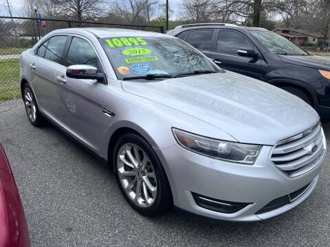 2015 Ford Taurus for sale at DON BAILEY AUTO SALES in Phenix City AL