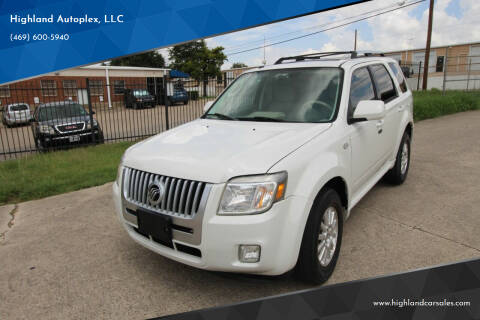 2009 Mercury Mariner for sale at Highland Autoplex, LLC in Dallas TX