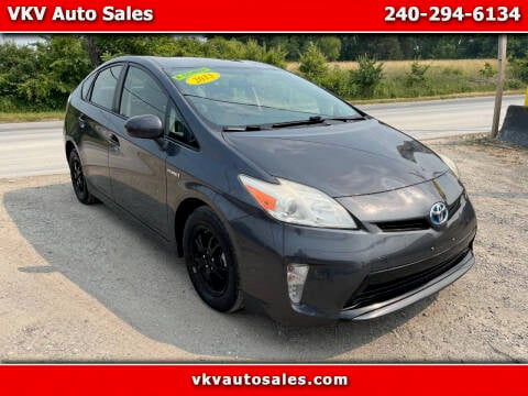 2013 Toyota Prius for sale at VKV Auto Sales in Laurel MD