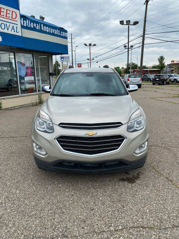 2016 Chevrolet Equinox for sale at National Auto Sales Inc. in Warren MI