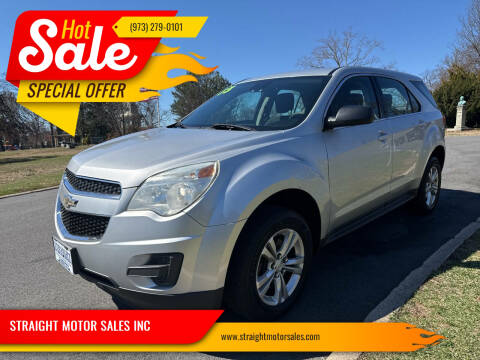 2013 Chevrolet Equinox for sale at STRAIGHT MOTOR SALES INC in Paterson NJ