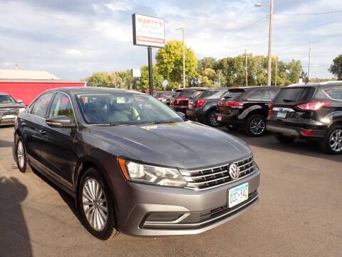 2016 Volkswagen Passat for sale at Marty's Auto Sales in Savage MN