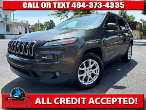 2017 Jeep Cherokee for sale at World Class Auto Exchange in Lansdowne PA