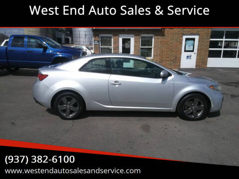 2012 Kia Forte Koup for sale at West End Auto Sales & Service in Wilmington OH