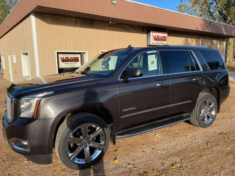 2017 GMC Yukon for sale at Palmer Welcome Auto in New Prague MN