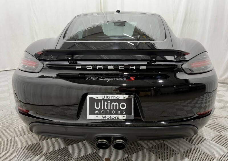 2017 Porsche 718 Cayman S