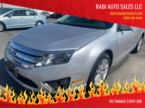 2011 Ford Fusion for sale at RABI AUTO SALES LLC in Garden City ID