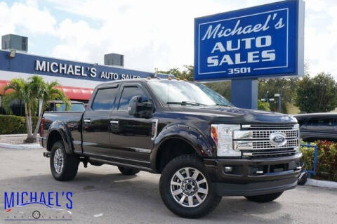 2018 Ford F-250 Super Duty for sale at Michael's Auto Sales Corp in Hollywood FL