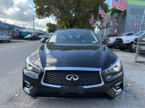 2019 Infiniti Q50 for sale at Eden Cars Inc in Hollywood FL
