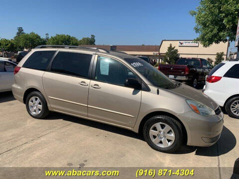 2004 Toyota Sienna for sale at About New Auto Sales in Lincoln CA