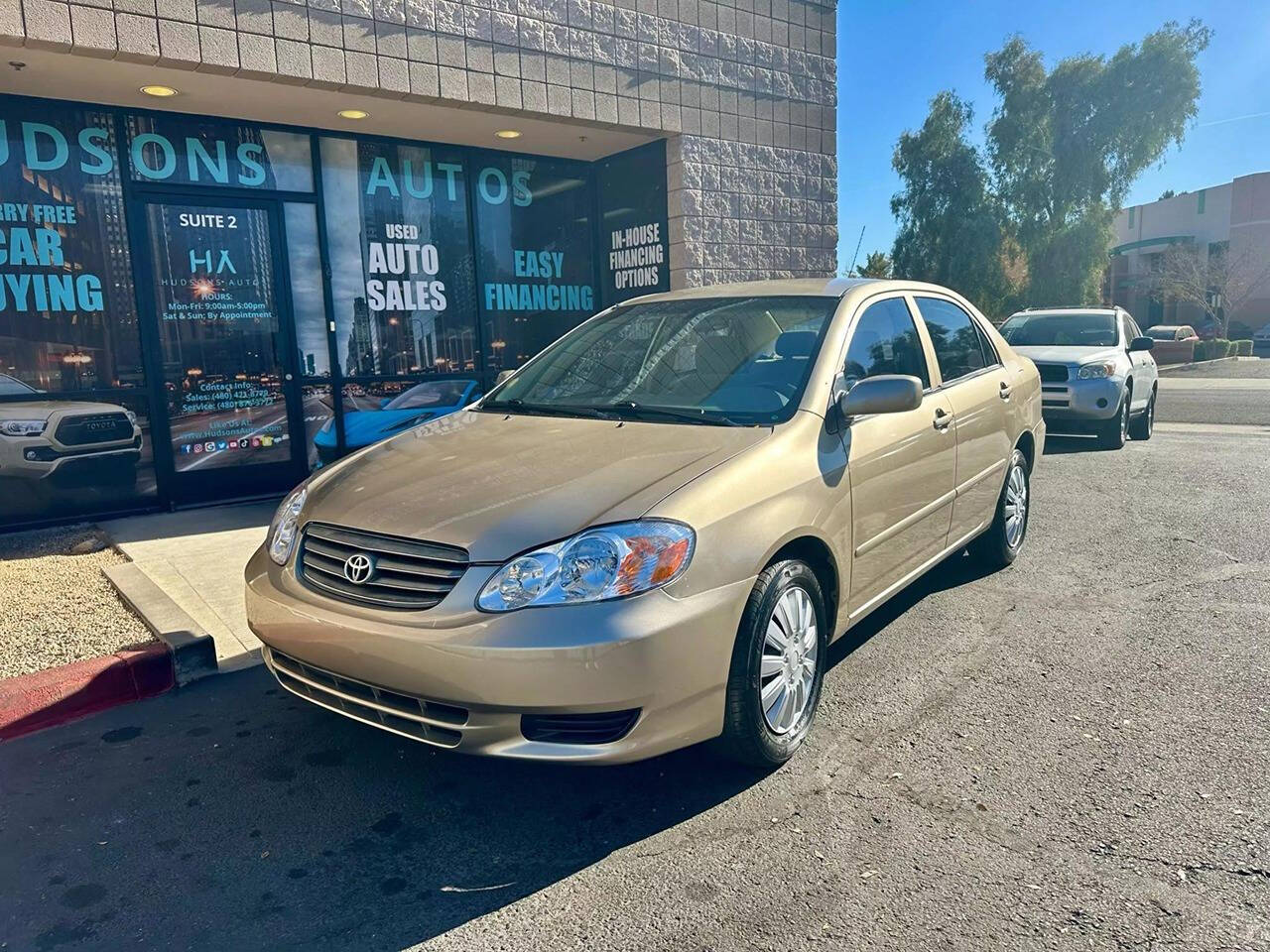 2004 Toyota Corolla for sale at HUDSONS AUTOS in Gilbert, AZ