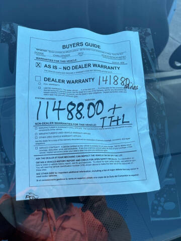 2012 Dodge Challenger R/T