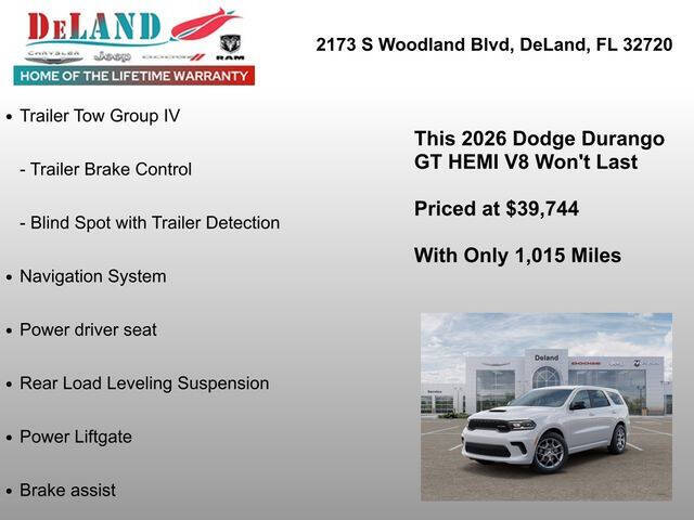 2026 Dodge Durango